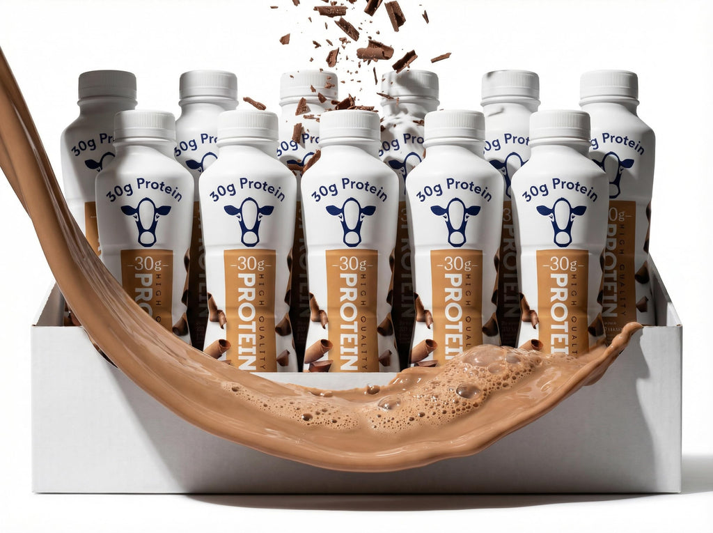 Chocolate High Protein Shake 30g Protein 12 Pack N178