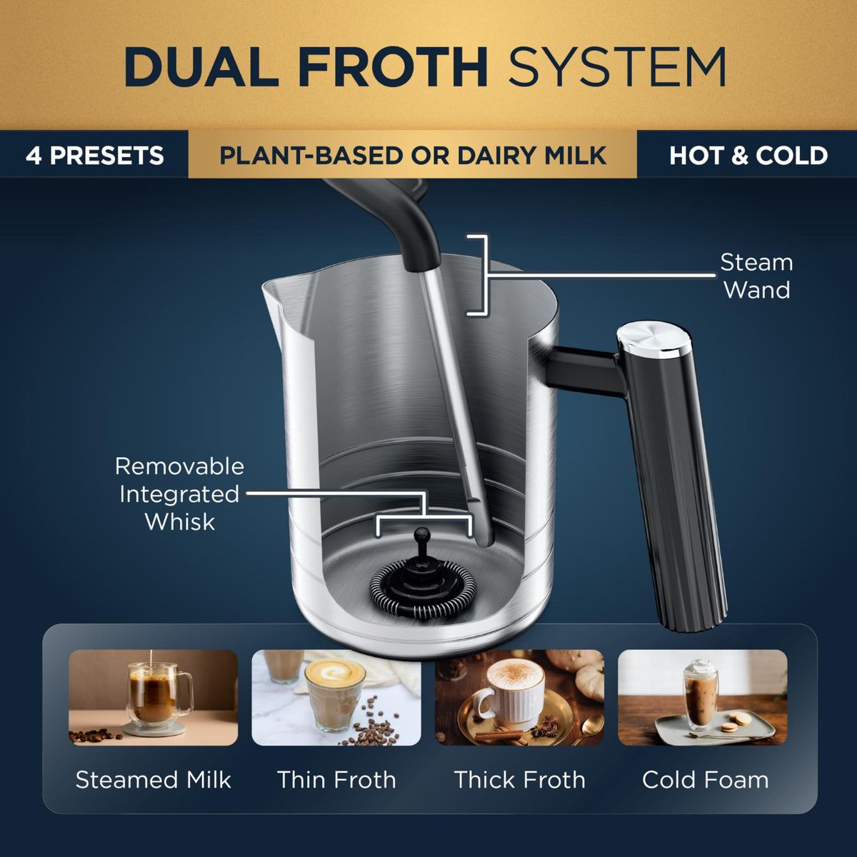 3-in-1 Espresso Drip Coffee & Cold Brew Machine H565058