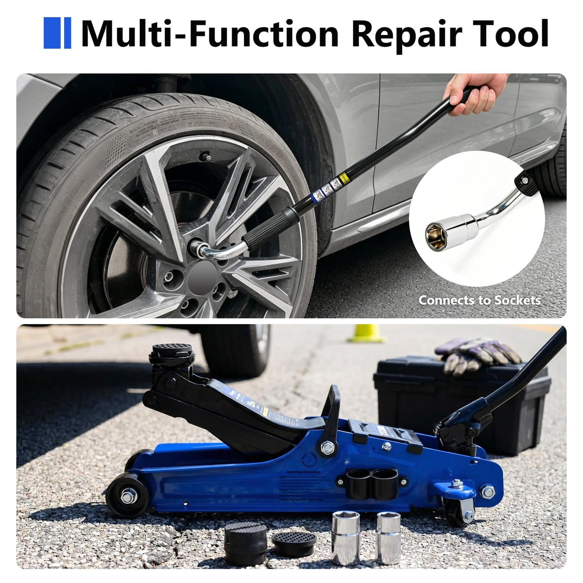 2.5 Ton Low Profile Hydraulic Floor Jack X656