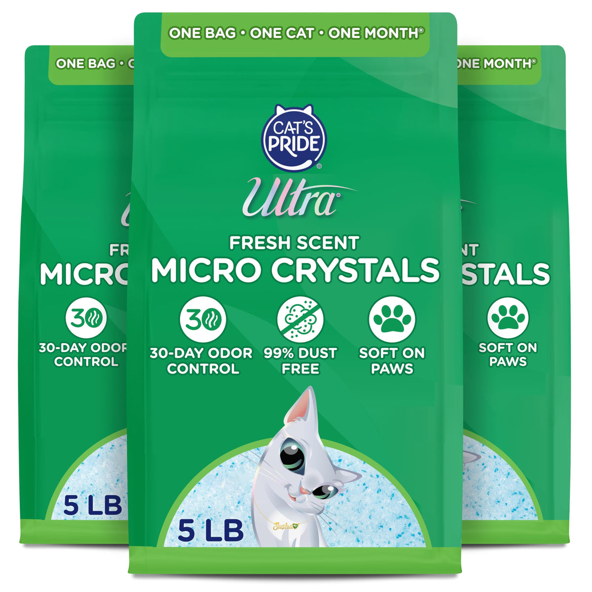 Fresh Scent Micro Crystals Litter 15lb Y155