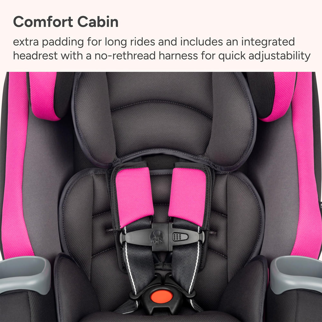Pink Convertible Car Seat Y306
