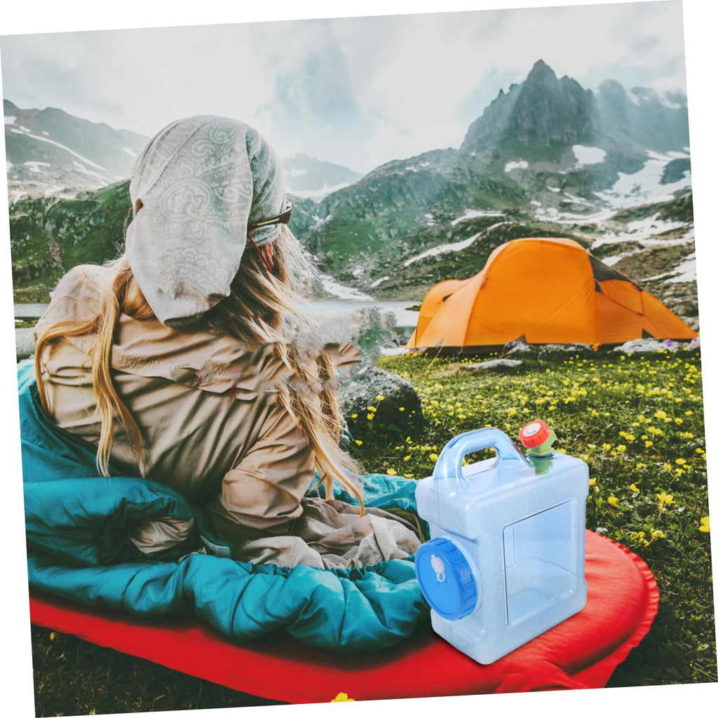 Portable 5L Blue Water Bucket Z362496
