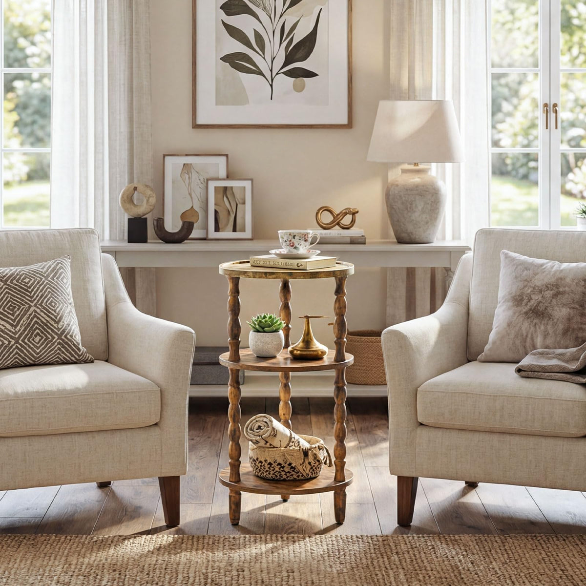 Small Round Side Table P620