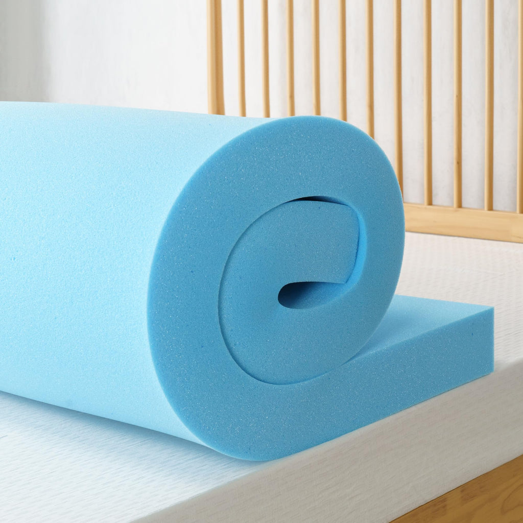 4 Inch Cooling Gel Memory Foam Mattress Topper, Twin P449895