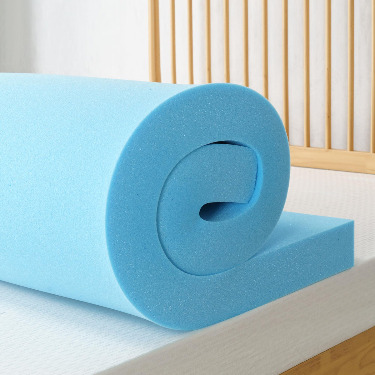 4 Inch Cooling Gel Memory Foam Mattress Topper, Twin P449895