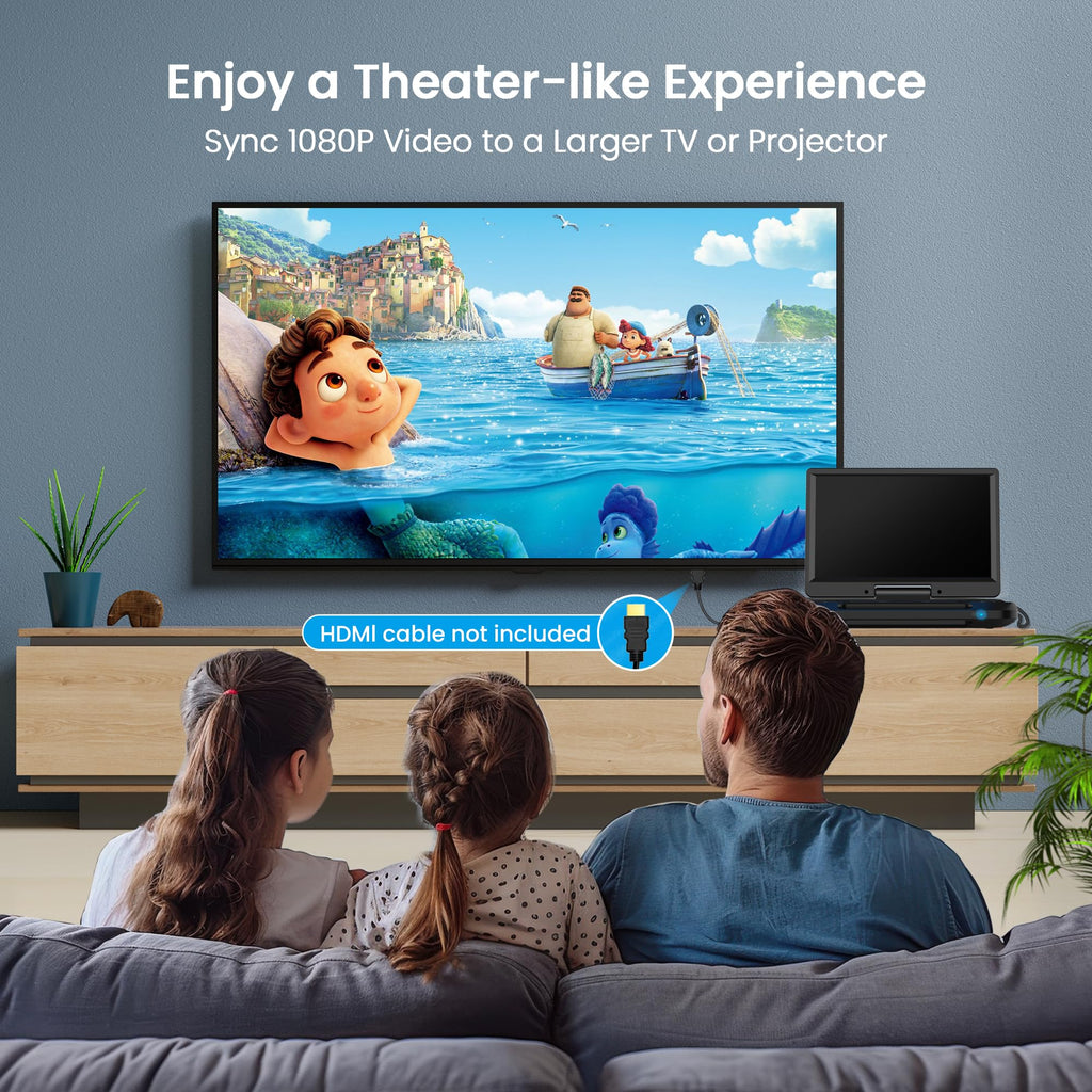 13.3” Portable Blu-ray Player M7838